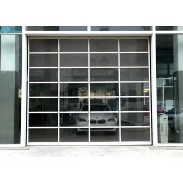 Transparent Polycarbonate Glass Panel Overhead Garage Doors